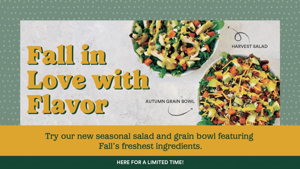 Fall in Love with Flavor - autumn grain bowl - harvest salad