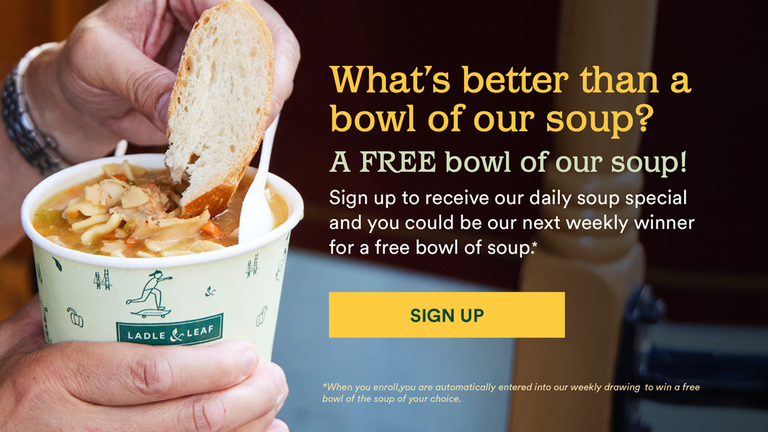 Stay Connected - Daily Soup Email